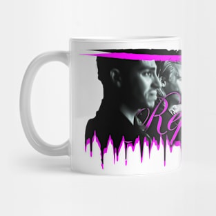 Reprisal tv series Mena Massoud  as Ethan Hart and Rhys Wakefield as Matty fan works graphic design by ironpalette Mug